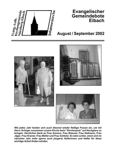 September 2002 - Evang.-Luth. Kirchengemeinde Nürnberg-Eibach
