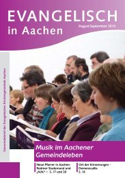 Evangelische Kirchengemeinde Aachen