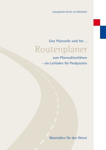 Routenplaner - Evangelische Kirche von Westfalen