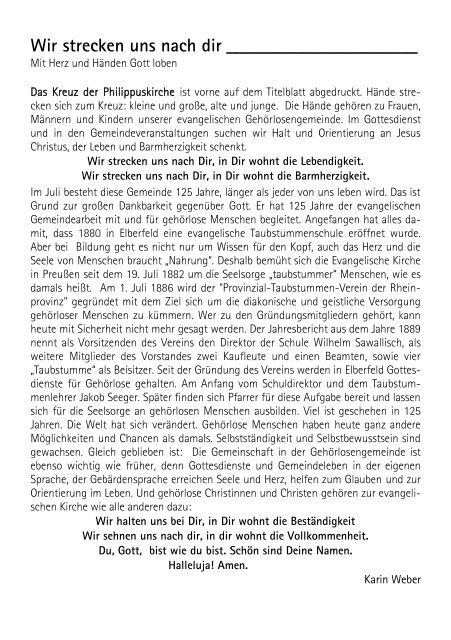 8-2011 Din A 5.pdf - Evangelisch in Wuppertal