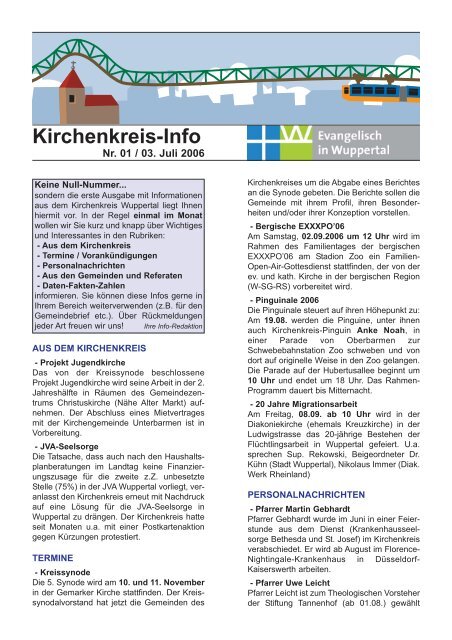 Kirchenkreis-Info - Evangelisch in Wuppertal