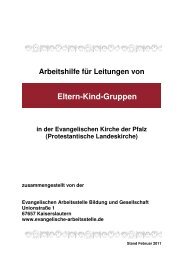 Arbeitshilfe für Leitungen von Eltern-Kind-Gruppen - Evangelische ...