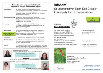 Infobrief - Evangelische Arbeitsstelle Bildung und Gesellschaft