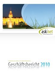 Geschäftsbericht 2010 (PDF) - Asknet