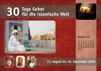 30 Tage Gebet für die islamische Welt 2009 - Österreichische ...