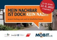 eV Mein nachbar ist doch kein nazi!? - mobit.org