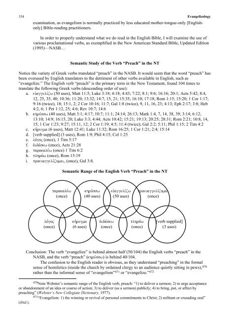 CHAPTER 7 Defining Evangelizing - Evangelism Unlimited