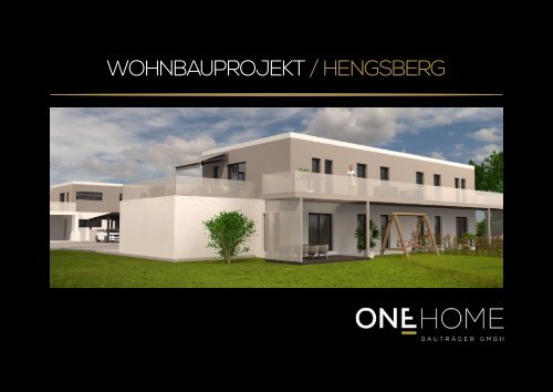 Wohnbauprojekt / henGSberG