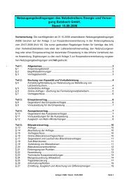 LRV Gas - Anlage 3 - NZB - Energie und Versorgung Butzbach GmbH