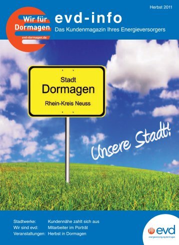 evd-info - EVD Energieversorgung Dormagen GmbH