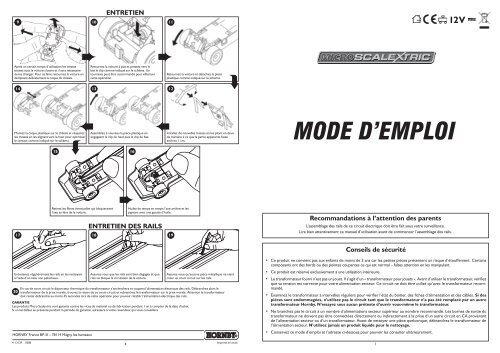 MODE D'EMPLOI - Eveil et jeux