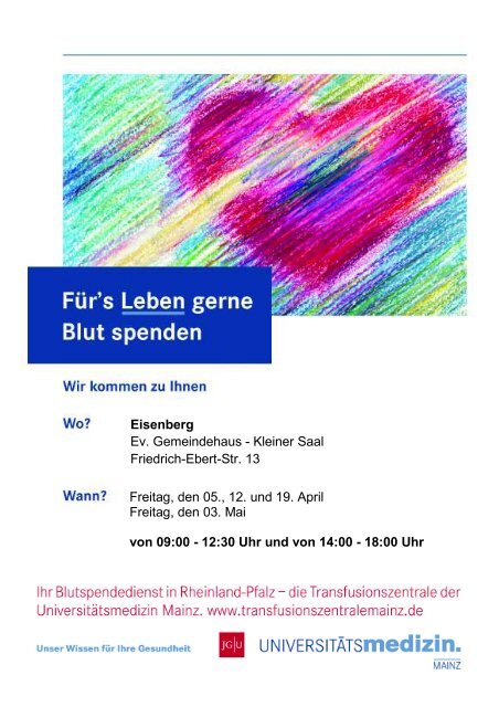 März-April 2013 - Protestantische Kirchengemeinde Eisenberg/Pfalz