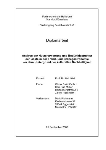 3. Analyse der Nutzererwartung und ... - Eventkultur.lab