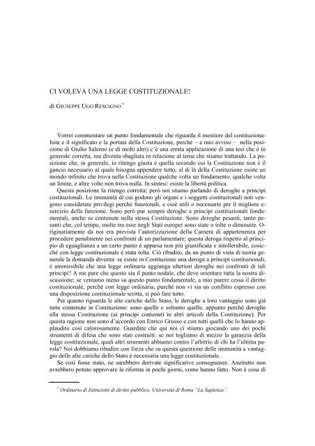 volume - Camera dei Deputati