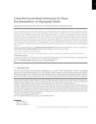 Using Rich Social Media Information for Music Recommendation via ...