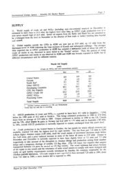 Oil Market Report released 1 January 1991