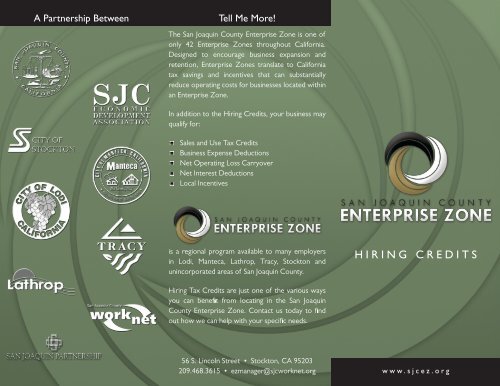 Hiring Credits Brochure