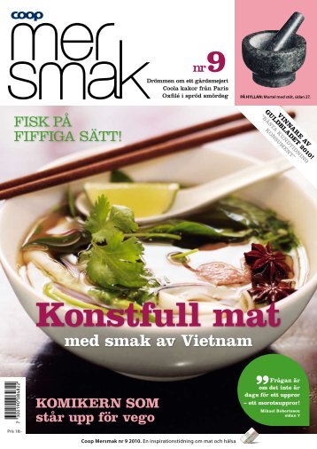 Konstfull mat - Coop