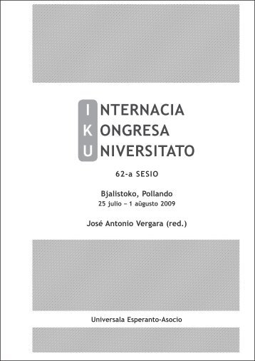 IKU-libro 2009 - Universala Esperanto-Asocio