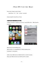 iPhone DVR Client User Manual