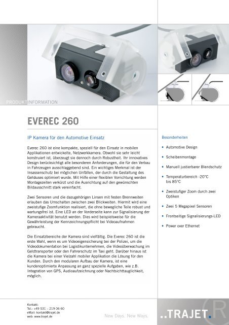 EVEREC 260 - Trajet GmbH