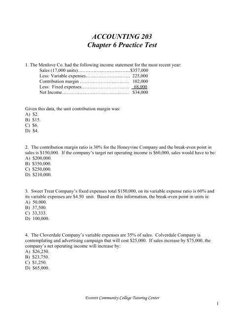 Chapter 6 - Everett Community College