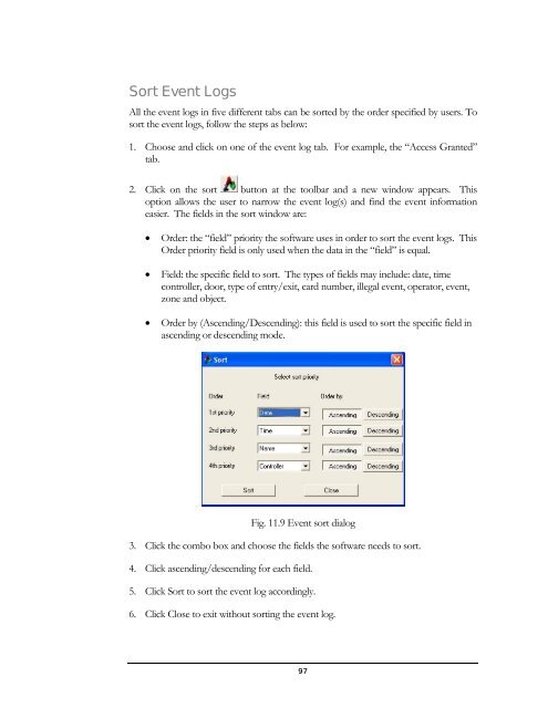 FLEX Series Access Control Management Software - Everfocus