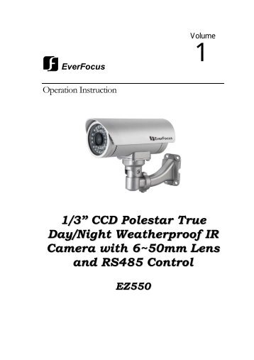 1/3? CCD Polestar True Day/Night Weatherproof IR ... - Everfocus