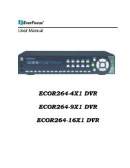 ECOR264- DVR manual-4605XCOR04004AR - Everfocus