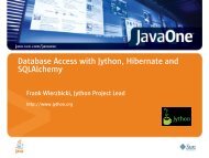 Database Access with Jython, Hibernate and SQLAlchemy - Oracle