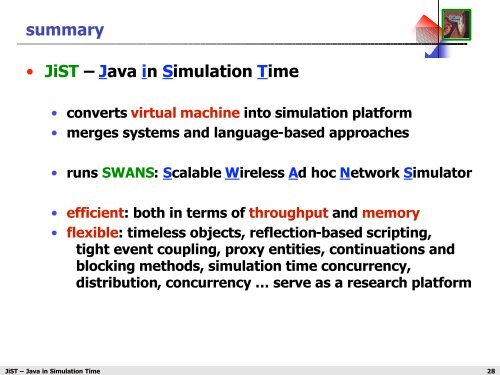 JiST – Java in Simulation Time - Evernote