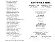 Keogh Betty Coughlin.p65 - Everson Funeral Home