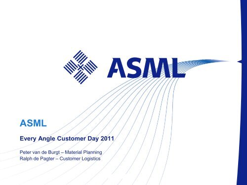 ASML presentation - Every Angle