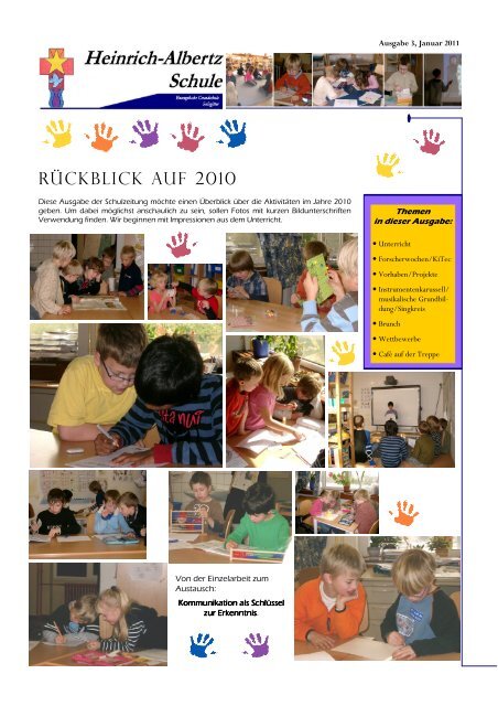 RüCKBLICK AuF 2010 - Heinrich-Albertz-Schule