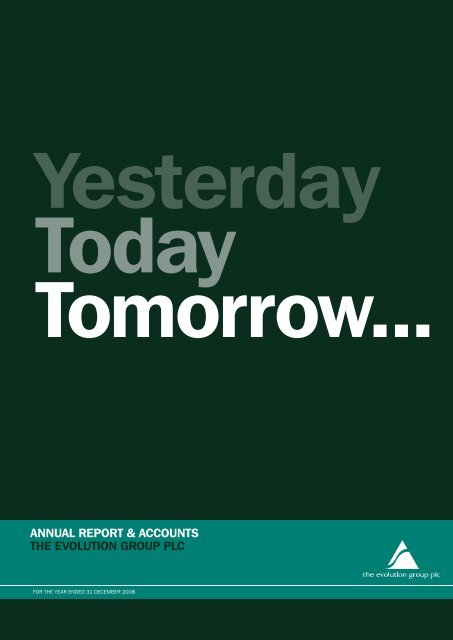 Annual Report for the year ended 31 December 2008