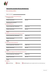 Datenerfassungsblatt Photovoltaikanlagen