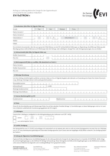 EVI_Formular_fixSTROM+ LK_FIN02.indd - EVI Hildesheim