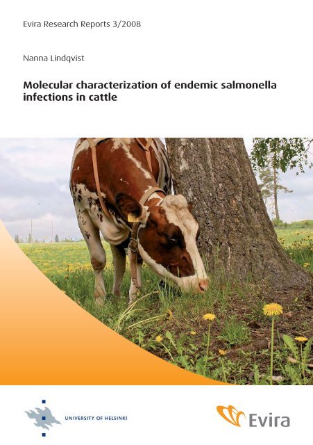 Molecular characterization of endemic salmonella infections ... - Evira