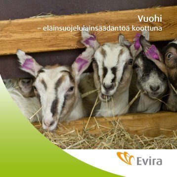 Vuohi – eläinsuojelulainsäädäntöä koottuna - Evira