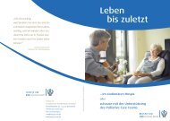Informationsbroschüre Hospiz - Evangelisches Krankenhaus ...