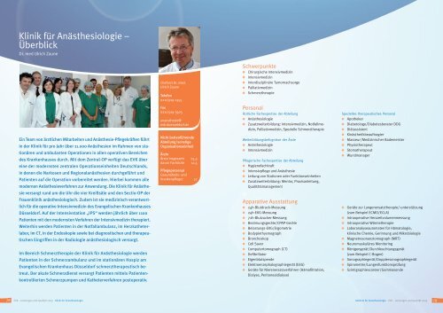 Qualitätsbericht 2008 - Evangelisches Krankenhaus Düsseldorf