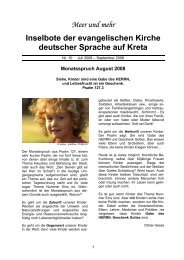 Gemeindebrief Nr. 10 Juli - September 2008 - Evangelische ...