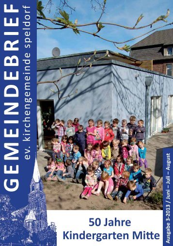 GEMEINDEBRIEF - Evangelische Kirchengemeinde Speldorf