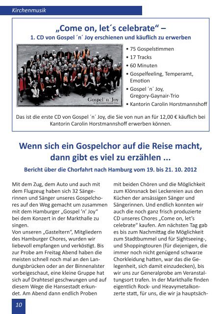 GEMEINDEBRIEF - Evangelische Kirchengemeinde Speldorf