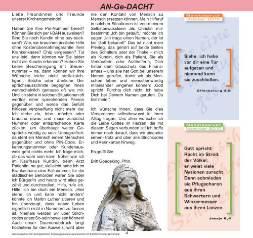 + PDF (1) Download - Evangelische Kirche Saar