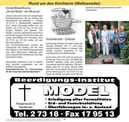 + PDF (1) Download - Evangelische Kirche Saar