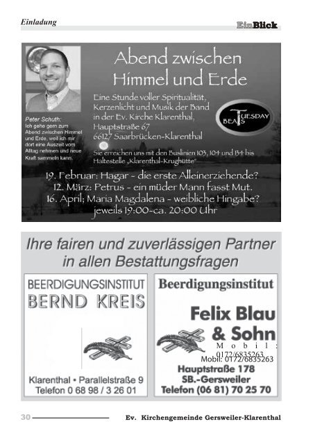 + PDF (1) Download - Evangelische Kirche Saar