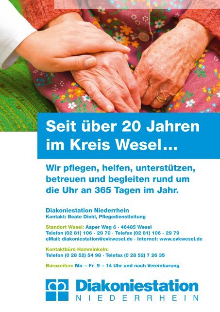 Qualitäts- und Jahresbericht 2011 |2012 - Ev. Krankenhaus Wesel