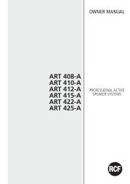 ART 408-A ART 410-A ART 412-A ART 415-A ART 422-A ... - RCF