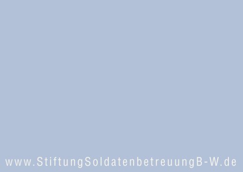Stiftung Evangelische Soldatenbetreuung Baden-Württemberg - EAS
